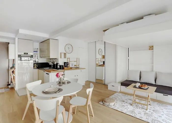 Luxury Studio 1br - Passage Choiseul Palais Royal ホテル *