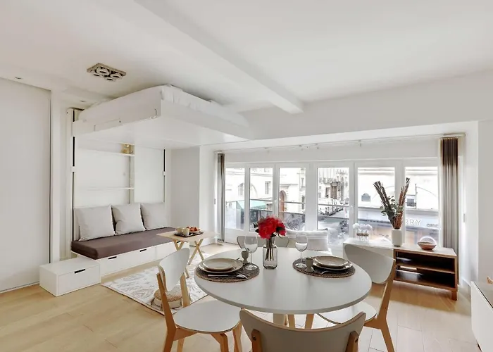 ホテル Luxury Studio 1br - Passage Choiseul Palais Royal パリ
